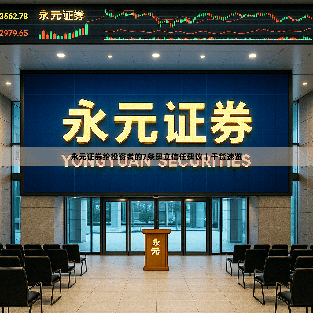 永元证券给投资者的7条建立信任建议｜干货速览