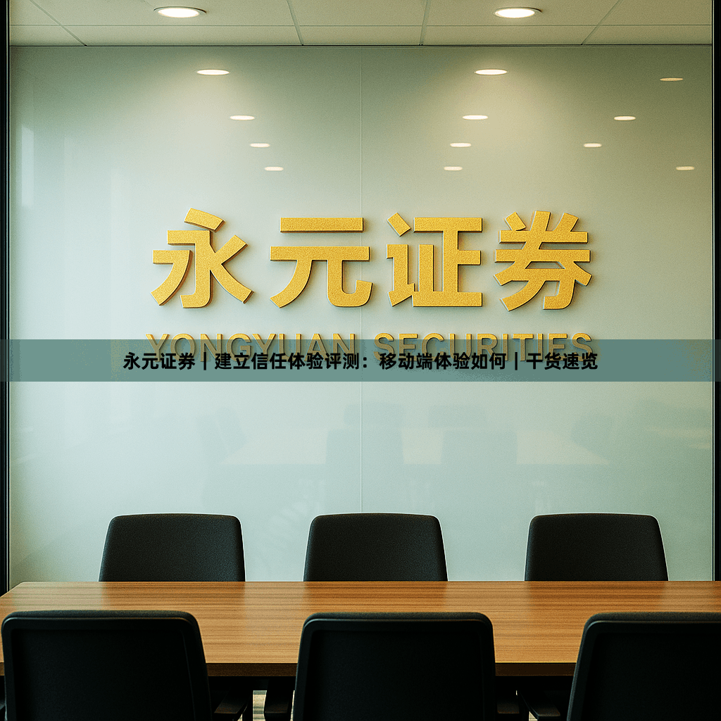 永元证券｜建立信任体验评测：移动端体验如何｜干货速览