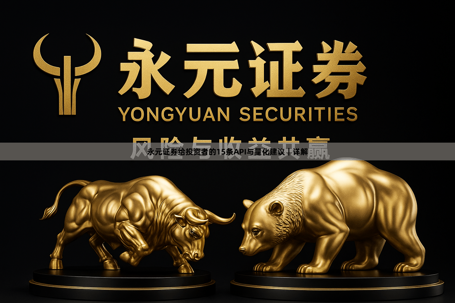 永元证券给投资者的15条API与量化建议｜详解