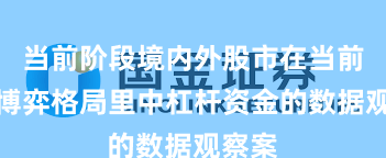 当前阶段境内外股市在当前存量博弈格局里中杠杆资金的数据观察案